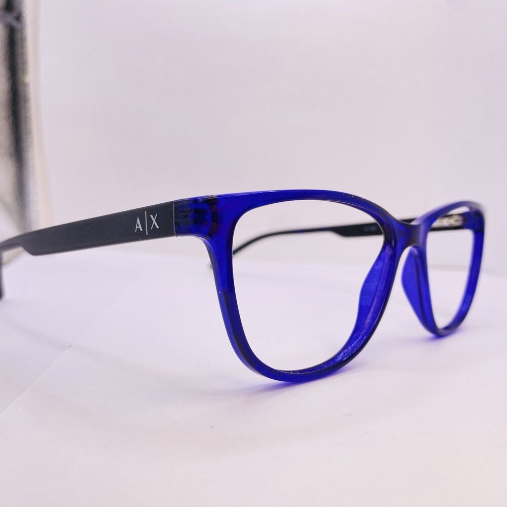 Armani Exchange Authentic Eyeglasses AX 3047 8236 53 [] 15 140 MM Black Purple
